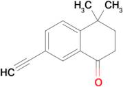 7-Ethynyl-4,4-dimethyl-3,4-dihydronaphthalen-1(2H)-one