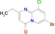 7-Bromo-9-chloro-2-ethyl-4H-pyrido[1,2-a]pyrimidin-4-one