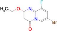 7-Bromo-2-ethoxy-9-fluoro-4H-pyrido[1,2-a]pyrimidin-4-one