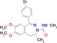 (R)-1-(4-Bromophenyl)-7,8-dimethoxy-N,4-dimethyl-4,5-dihydro-3H-benzo[d][1,2]diazepine-3-carboxami…