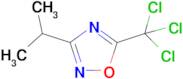 3-Isopropyl-5-(trichloromethyl)-1,2,4-oxadiazole