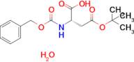 (S)-2-(((Benzyloxy)carbonyl)amino)-4-(tert-butoxy)-4-oxobutanoic acid hydrate