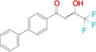 1-{[1,1'-biphenyl]-4-yl}-4,4,4-trifluoro-3-hydroxybut-2-en-1-one