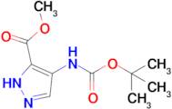 methyl 4-{[(tert-butoxy)carbonyl]amino}-1H-pyrazole-5-carboxylate