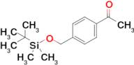 1-(4-(((tert-Butyldimethylsilyl)oxy)methyl)phenyl)ethan-1-one