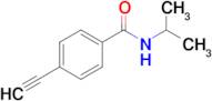 4-Ethynyl-N-isopropylbenzamide