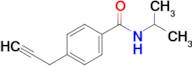 N-Isopropyl-4-(prop-2-yn-1-yl)benzamide