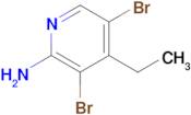 3,5-Dibromo-4-ethylpyridin-2-amine