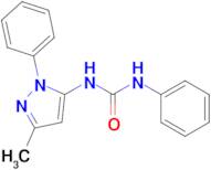 1-(5-Methyl-2-phenyl-2H-pyrazol-3-yl)-3-phenyl-urea