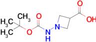 1-((tert-Butoxycarbonyl)amino)azetidine-3-carboxylic acid