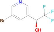 (S)-1-(5-Bromopyridin-3-yl)-2,2,2-trifluoroethan-1-ol