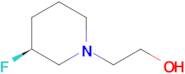 (S)-2-(3-Fluoropiperidin-1-yl)ethan-1-ol