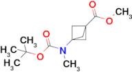 Methyl 3-((tert-butoxycarbonyl)(methyl)amino)bicyclo[1.1.1]pentane-1-carboxylate