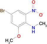 4-Bromo-2-methoxy-N-methyl-6-nitroaniline