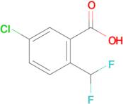 5-Chloro-2-(difluoromethyl)benzoic acid