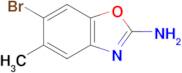 6-Bromo-5-methylbenzo[d]oxazol-2-amine