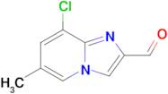 8-Chloro-6-methylimidazo[1,2-a]pyridine-2-carbaldehyde