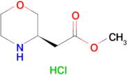Methyl (R)-2-(morpholin-3-yl)acetate hydrochloride