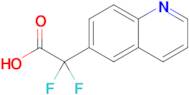 2,2-Difluoro-2-(quinolin-6-yl)acetic acid