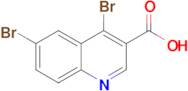 4,6-Dibromoquinoline-3-carboxylic acid