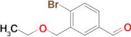 4-Bromo-3-(ethoxymethyl)benzaldehyde