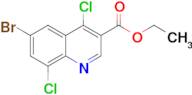 Ethyl 6-bromo-4,8-dichloroquinoline-3-carboxylate