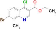 Ethyl 7-bromo-4-chloro-8-methylquinoline-3-carboxylate