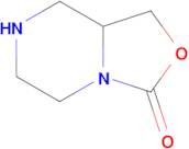 Hexahydro-3H-oxazolo[3,4-a]pyrazin-3-one