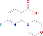 6-Fluoro-2-morpholinonicotinic acid