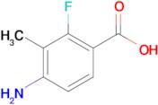 4-Amino-2-fluoro-3-methylbenzoic acid