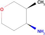 (3S,4S)-3-Methyltetrahydro-2H-pyran-4-amine