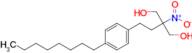 2-Nitro-2-(4-octylphenethyl)propane-1,3-diol