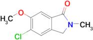 5-Chloro-6-methoxy-2-methylisoindolin-1-one