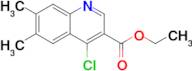 Ethyl 4-chloro-6,7-dimethylquinoline-3-carboxylate