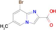 8-Bromo-6-methylimidazo[1,2-a]pyridine-2-carboxylic acid