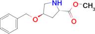 Methyl (2S,4R)-4-(benzyloxy)pyrrolidine-2-carboxylate