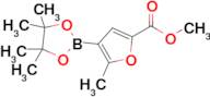Methyl 5-methyl-4-(4,4,5,5-tetramethyl-1,3,2-dioxaborolan-2-yl)furan-2-carboxylate