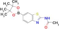 N-(6-(4,4,5,5-tetramethyl-1,3,2-dioxaborolan-2-yl)benzo[d]thiazol-2-yl)acetamide