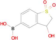 (3-Hydroxy-1,1-dioxido-2,3-dihydrobenzo[b]thiophen-5-yl)boronic acid