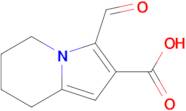 3-Formyl-5,6,7,8-tetrahydroindolizine-2-carboxylic acid