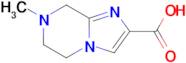 7-Methyl-5,6,7,8-tetrahydroimidazo[1,2-a]pyrazine-2-carboxylic acid