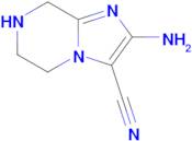 2-Amino-5,6,7,8-tetrahydroimidazo[1,2-a]pyrazine-3-carbonitrile