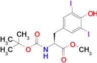 Methyl (S)-2-((tert-butoxycarbonyl)amino)-3-(4-hydroxy-3,5-diiodophenyl)propanoate