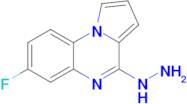 7-fluoro-4-hydrazinylpyrrolo[1,2-a]quinoxaline