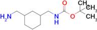 tert-Butyl ((3-(aminomethyl)cyclohexyl)methyl)carbamate