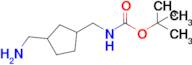 tert-Butyl ((3-(aminomethyl)cyclopentyl)methyl)carbamate