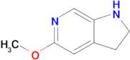 5-Methoxy-2,3-dihydro-1H-pyrrolo[2,3-c]pyridine