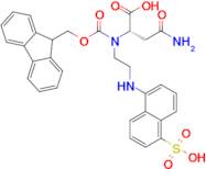 N2-(((9H-Fluoren-9-yl)methoxy)carbonyl)-N2-(2-((5-sulfonaphthalen-1-yl)amino)ethyl)-L-asparagine