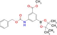 Methyl 3-(((benzyloxy)carbonyl)amino)-5-(4,4,5,5-tetramethyl-1,3,2-dioxaborolan-2-yl)benzoate