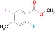 Methyl 2-fluoro-5-iodo-4-methylbenzoate